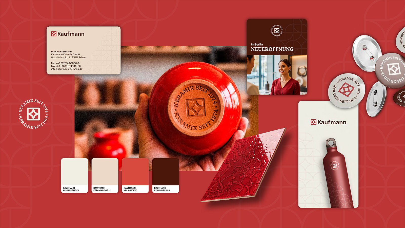Kaufmann Keramik Designanwendung