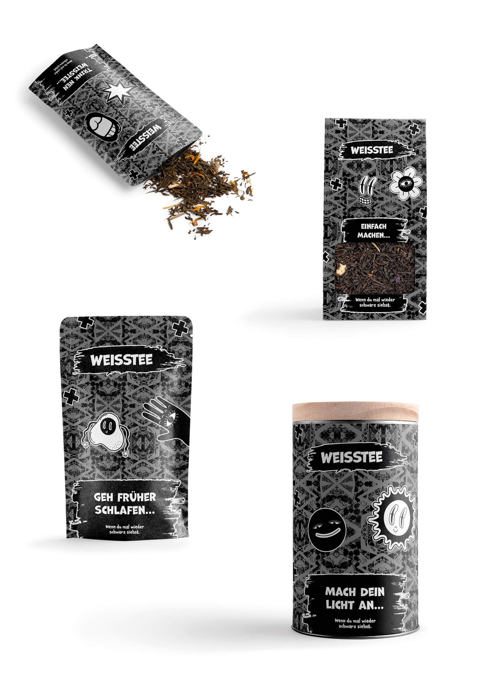 Studio Dufte Weisstee Packaging Design